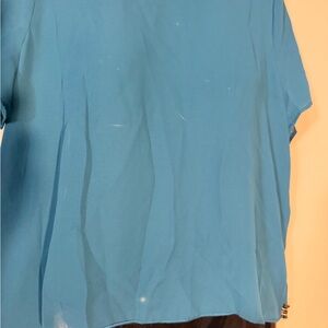January 7 Teal Short Sleeve Top
